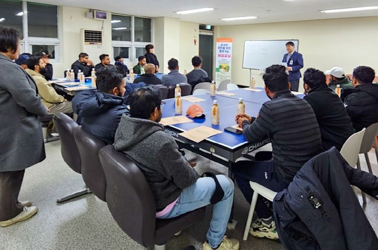 외국인 주민을 위한 찾아가는 세금교실 현장 사진