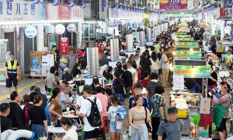 지난 8월 중앙시장 ‘동구夜놀자’ 현장 모습