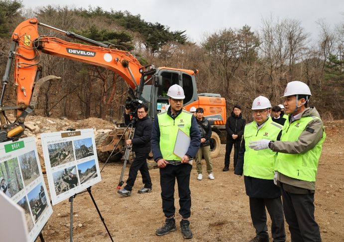 강원특별자치도, 설악산 오색케이블카 건설 현장 점검