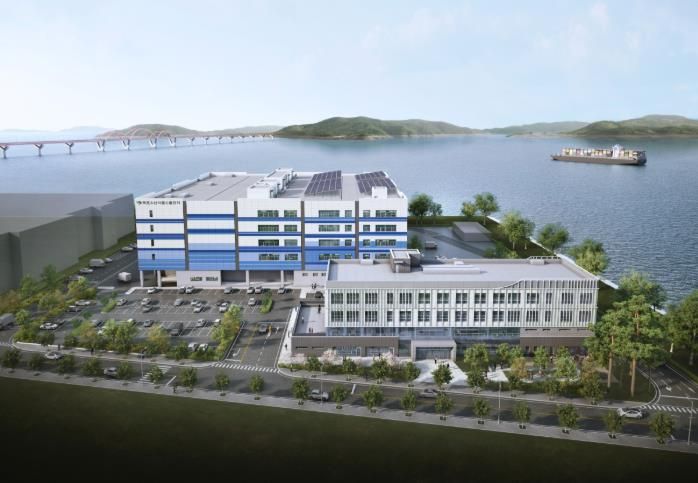 해양수산산업 국비 확보 사진-국립김산업진흥원 조감도