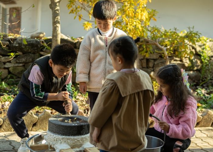 손두부 만들기 체험