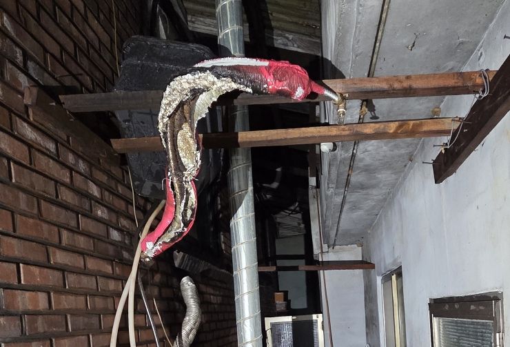 서산소방서, 화목보일러 간이스프링클러 작동으로 주택화재 확산 막아