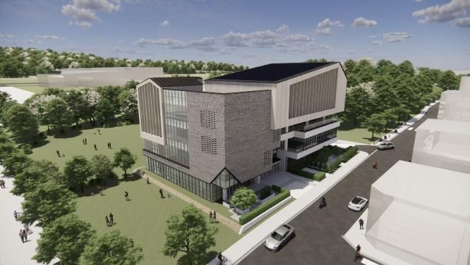 성남시 중원구 여수동 400번지 복합문화시설 건립 조감도