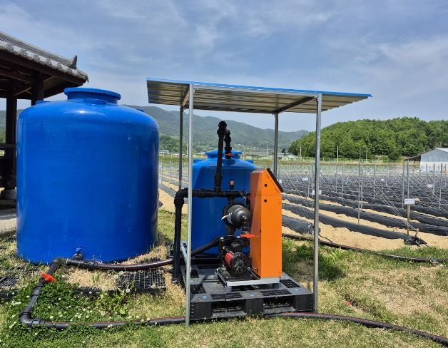 자동 관수·관비 현장 적용