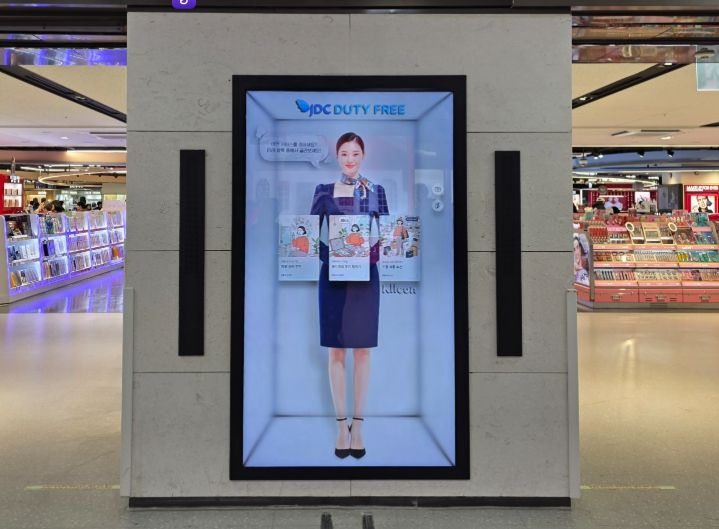 AI·무안경 3D로 ‘미래형 면세점’ 구현