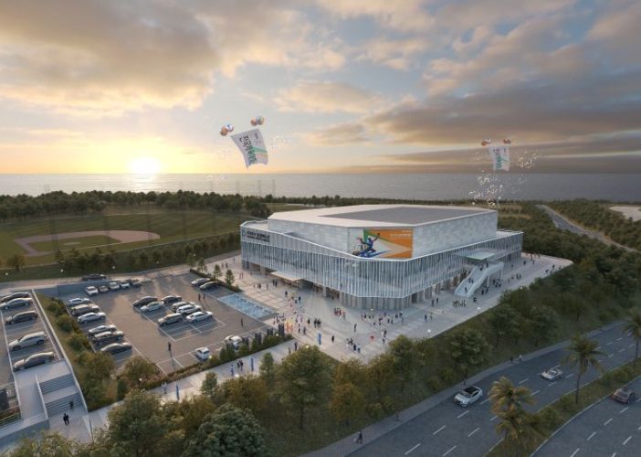 종합체육관 메인조감도