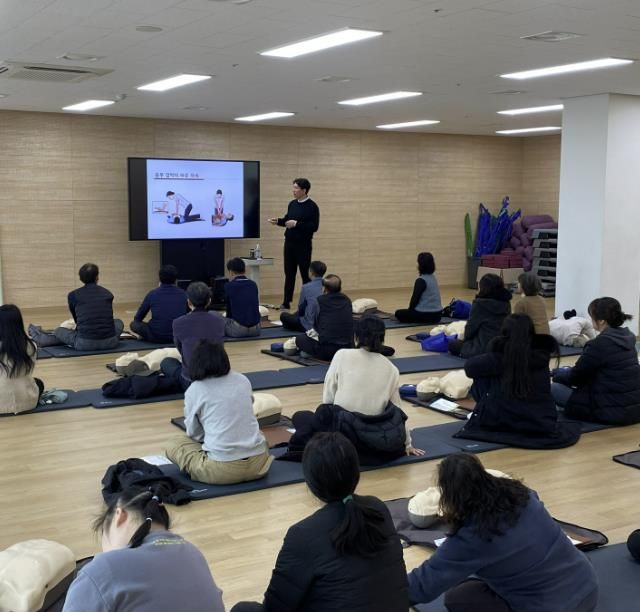 충주시 보건소,‘4분의 기적!’심폐소생술 상설장 교육장 운영