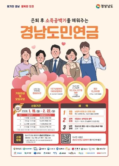 1. 경남도민연금 포스터