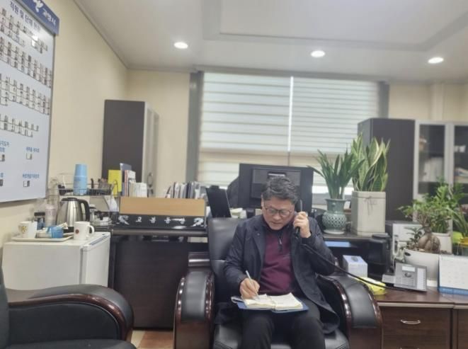 고양시 고봉동, 새해맞이 독거어르신 안부 확인