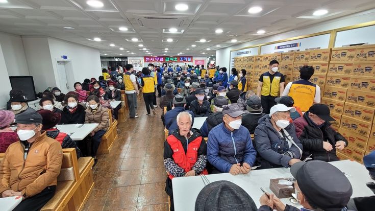 북구, 올해도 어르신 식사 책임지는 ‘천사무료급식소’ 운영 지원한다