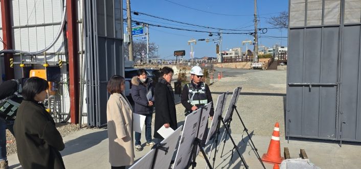 - 밀양 무형유산 전수교육관 건립 현장 사업 추진 상황 점검