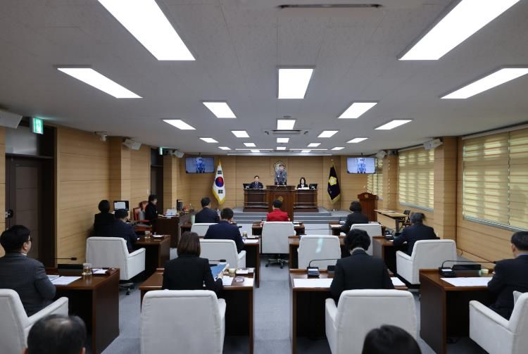 부여군의회, 제298회 원포인트 임시회 개회