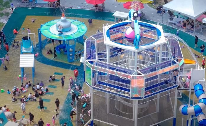 각리근린공원 물놀이장