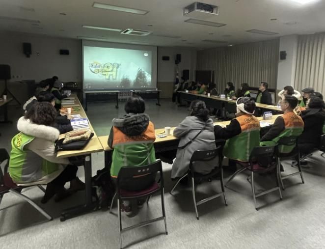 시흥시 매화동, 강풍·한파 대비 주민 안전교육·현장 점검 강화