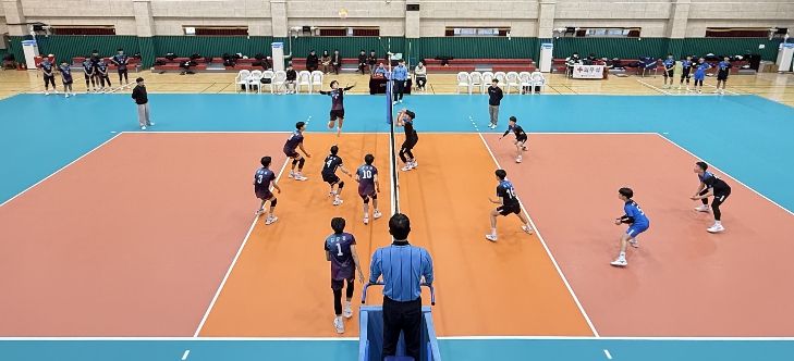 27일 막을 올린 2026 영천스타배 동계스토브리그 전국중고배구대회 모습