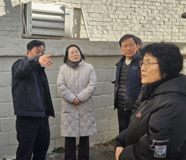 서구의회 고선희 의원, 45년 노후주택 합동 현장점검