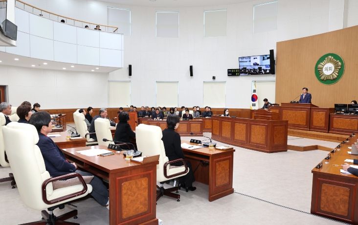 고성군의회, 제307회 임시회 폐회