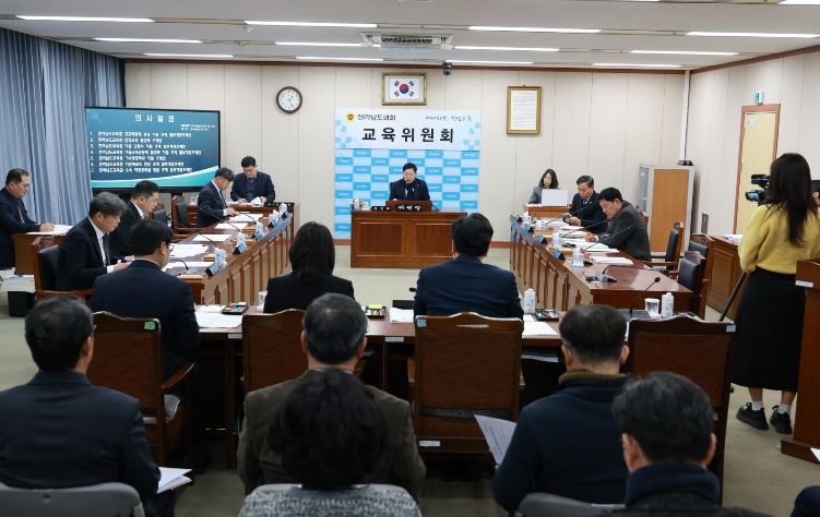 김정희 전남도의회 교육위원장, 전남·광주특별시 추진 속 교육자치 방향 제시 촉구