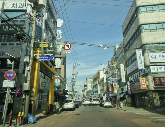 지중화 사업 대상지 사진