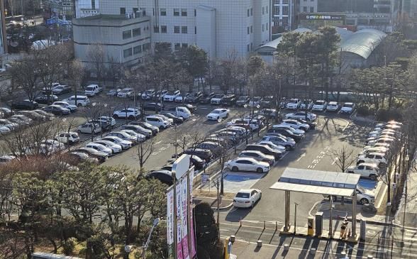 군포시청주차장