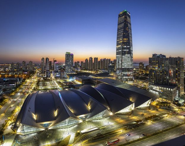 송도컨벤시아 전경