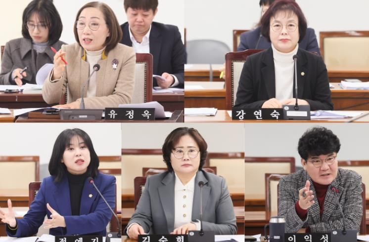 부평구의회, 의원발의 조례안 8건 상임위 통과