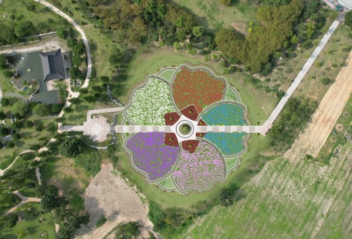 황성공원 빛누리정원에 ‘무궁화 동산’ 조성