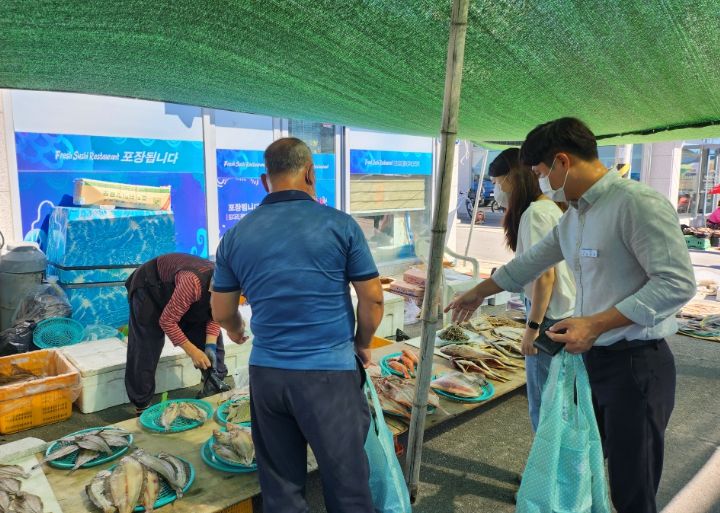 공무원·유관기관 참여 장보기 행사