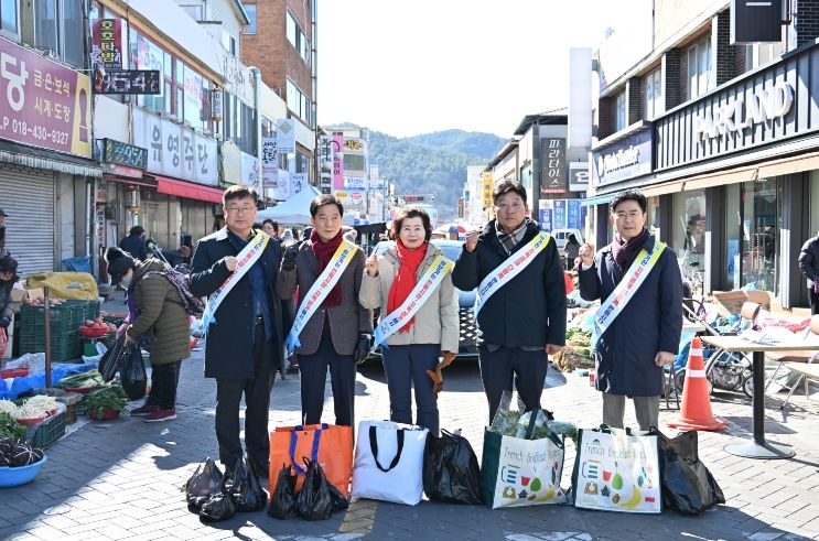 고령군, 설맞이 전통시장 및 지역상가 장보기 행사 추진