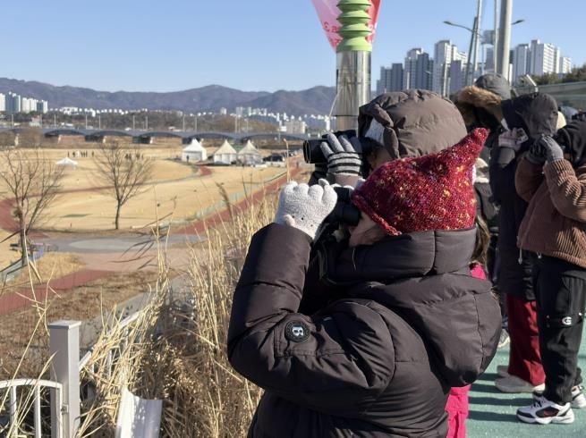 환경교육도시 청주, ‘미호강 철새탐조’ 운영 마무리