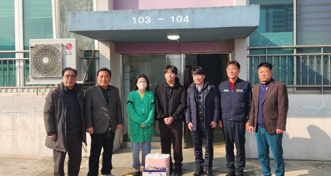 설 명절을 맞이하여 불우가정 방문 격려