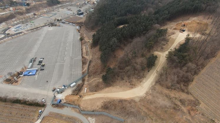 문경시 사진자료2(하부승강장 작업로 전경)