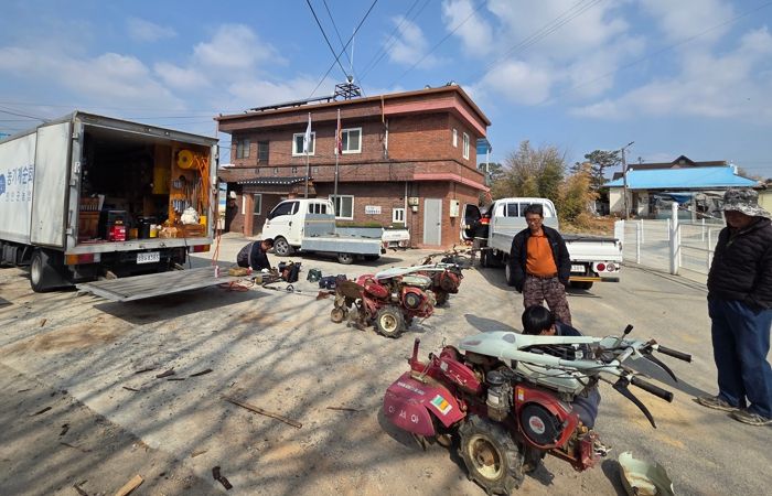 농기계 순회 수리 교육 관련 사진
