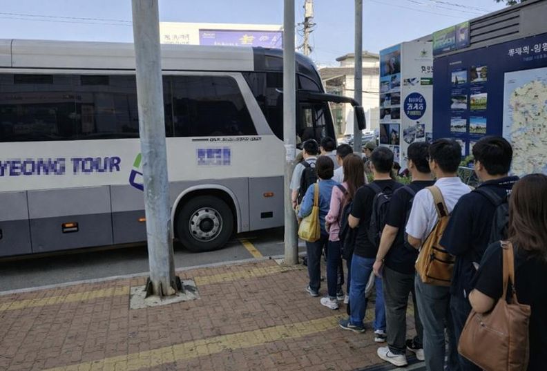 파주 적성일반산업단지 무료 통근버스 운행