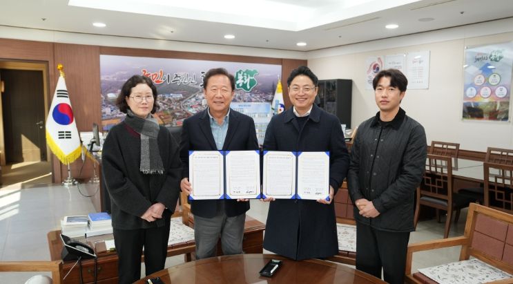 봉화군-봉화군 건축사회, 재난 피해주택 신축 지원 업무협약