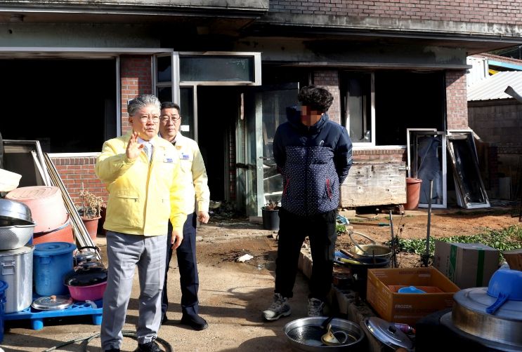 주택화재 피해세대 일상회복 지원 총력