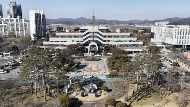 아산시 전경사진