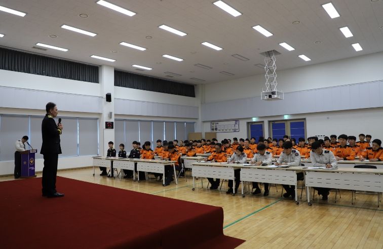 신안소방서 “1분기 직장교육훈련 및 신규 소방공무원 임용식 실시”