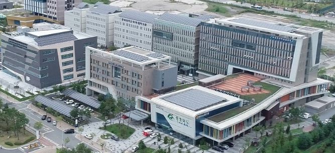 충북경제자유구역청 전경