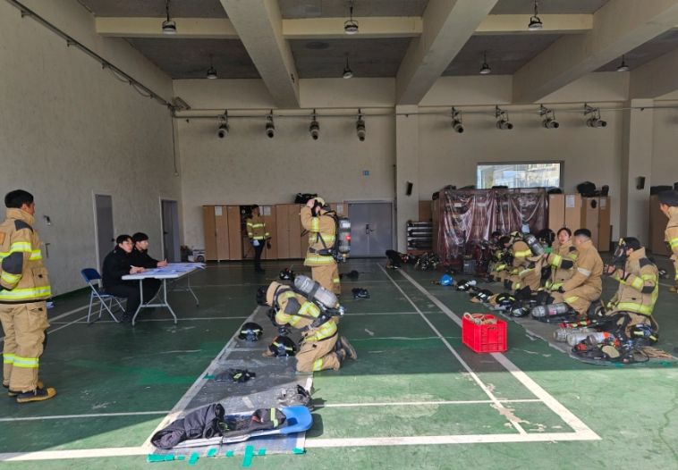 2026년 상반기 소방전술훈련 평가 실시