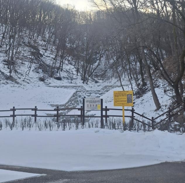 용인특례시가 산사태 취약지역에 거주하는 가구에 마을방송 시설을 설치한다. 사진은 지역내 산사태 취약지역의 모습