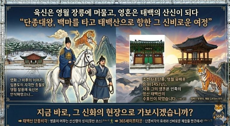 태백시 365세이프타운, 단종 설화 활용 관광 이벤트 추진