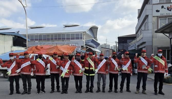 봄철 산불조심기간 홍보 캠페인 활동 모습