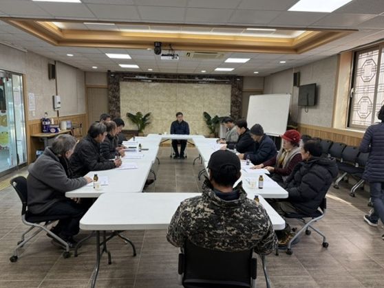 율촌면 여자만 마을 현장간담회