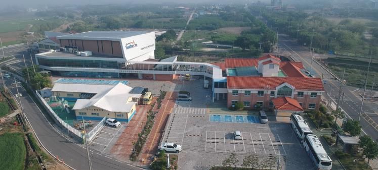 사천시장애인종합복지관 전경