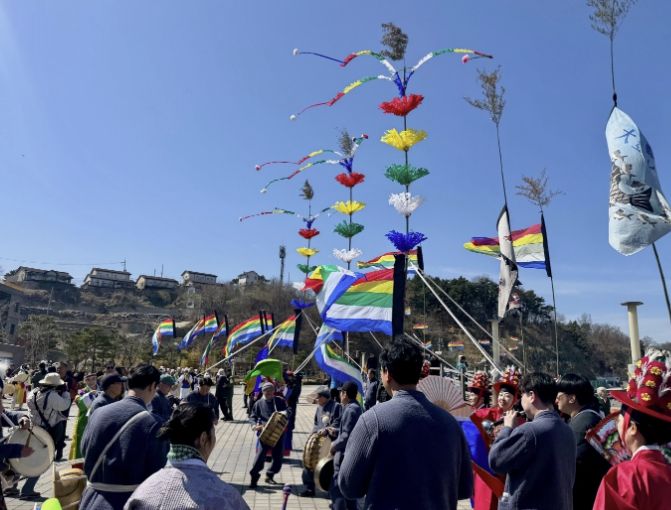 안섬당제 공개행사