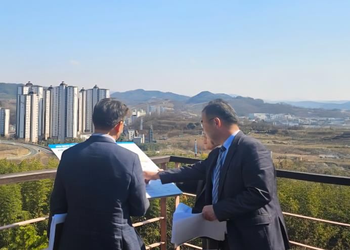 진주시, 공공기관 2차 이전 준비 착착(부시장님 현장 점검)