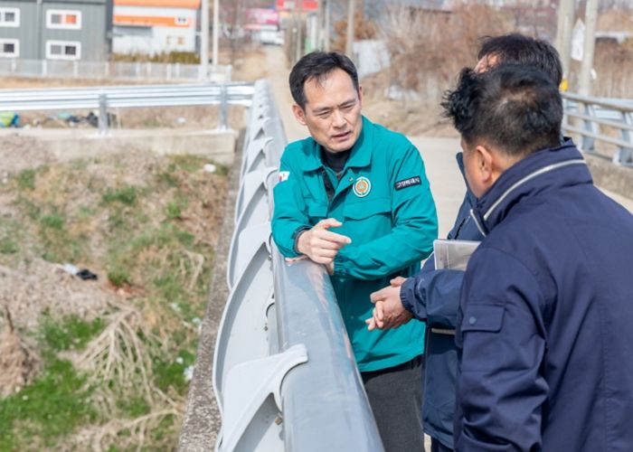 고양시 일산서구, 해빙기 취약시설 현장 안전점검 실시