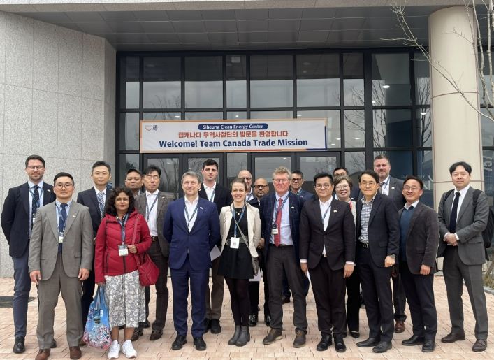 팀캐나다 무역사절단, 시흥시 클린에너지센터 방문