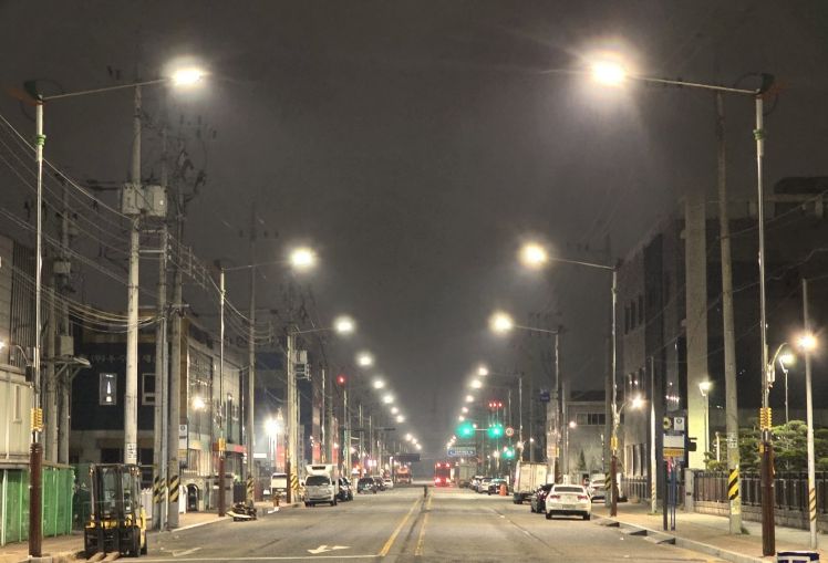 인천 서구, 관내 가로등 친환경 고효율 LED로 100% 교체 추진... 안전하고 아름다운 거리 조성